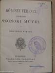 Kölcsey Ferencz válogatott szónoki művei