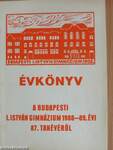 Évkönyv a budapesti I. István Gimnázium 1988-89. évi 87. tanévéről