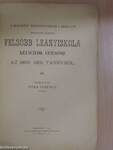 A Budapest Székesfővárosi I. kerületi Nyilvános Községi Felsőbb Leányiskola kilenczedik értesitője az 1900-1901. tanévről