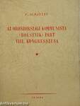 Az Oroszországi Kommunista (bolsevik) Párt VIII. kongresszusa