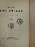 Magyarországi rendeletek tára 1882. IV.