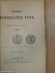 Magyarországi rendeletek tára 1882. VIII-IX.