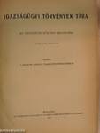 Igazságügyi Törvények Tára 1935-1938/1-4./1939. (nem teljes évfolyam)/1940/1-5.