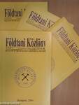 Földtani Közlöny 2004/1-4.