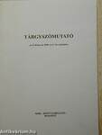 Tárgyszómutató az Új Könyvek 1994. évi 1-26. számaihoz