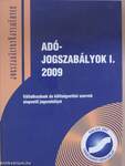 Adójogszabályok I. 2009