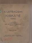 Illetékügyi kiskáté 1940.