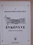 A Kölcsey Ferenc Gimnázium Évkönyve az 1998-99-es tanévről