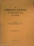 Az Országos Kaszinó évkönyve 1939. évről