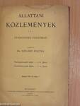 Állattani Közlemények 1919-1922/1-4.