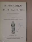Mathematikai és Physikai Lapok 1913/1-8.