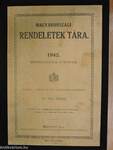Magyarországi rendeletek tára 1942. VI-VIII.