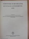 Törvények és rendeletek hivatalos gyűjteménye 1970