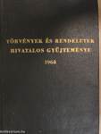 Törvények és rendeletek hivatalos gyűjteménye 1968.