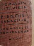 Soome-eesti miniatuur-sönaraamat (minikönyv)