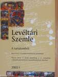 Levéltári Szemle 2002/1-4.