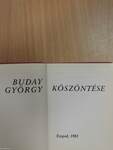 Buday György köszöntése (minikönyv)