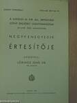 A Szegedi M. Kir. Áll. Árpádházi Szent Erzsébet Leánygimnázium (IV-VIII. oszt. leánylíceum) negyvenegyedik értesítője