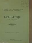 A Szegedi II. ker. (Dugonics utcai) Állami Polgári Leányiskola értesítője az 1933-34. iskolai évről