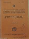 A kegyesrendiek vezetése alatt álló szegedi városi róm. kath. Dugonics András Gimnázium Értesítője 1925-26. isk. év