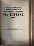 Magyarország helységnévtára 1944/A Magyarországtól elcsatolt területek községeinek és városainak névjegyzéke 1944
