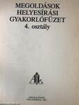 Megoldások - Helyesírási gyakorlófüzet 4. osztály