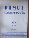 Pamut-Fonás-Szövés 1961/7.