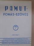Pamut-Fonás-Szövés 1962/6.