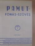 Pamut-Fonás-Szövés 1961/8.