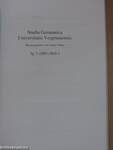 Studia Germanica Universitatis Vesprimiensis 2001/1