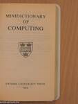 Minidictionary of computing