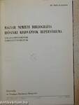 Magyar Nemzeti Bibliográfia Műszaki Kiadványok Repertóriuma 1987. I-II.