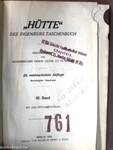 "Hütte" Des Ingenieurs Taschenbuch III. (töredék)