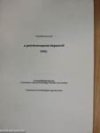 Tájékoztató a pszichoterapeuta képzésről 1992.