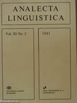 Analecta Linguistica 1981/2.