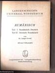 Langenscheidts Universal-Wörterbuch Rumänisch