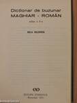 Dictionar de buzunar Maghiar-Roman