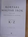 Kortárs magyar írók II. (töredék)