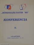 "Hőszolgáltatás '92" konferencia II.