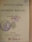 Kisfaludy Sándor összes regéi II. (töredék)