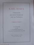 Karl Marx - Dokumente aus seiner Studienzeit und zur Promotion (nem teljes gyűjtemény)