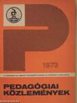 Pedagógiai Közlemények 1973.