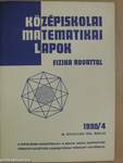 Középiskolai matematikai lapok 1990. április