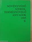 Növényvédő szerek, termésnövelő anyagok 1995. II.