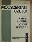 A magyar háztartásstatisztikai megfigyelés