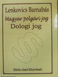 Magyar polgári jog - Dologi jog