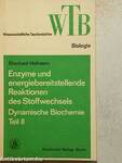 Enzyme und energiebereitstellende Reaktionen des Stoffwechsels Dynamische Biochemie II.