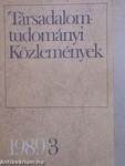 Társadalomtudományi Közlemények 1989/3.