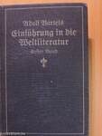 Einführung in die Weltliteratur I-III. (gótbetűs)