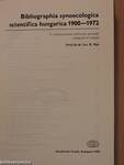 Bibliographia synoecologica scientifica hungarica 1900-1972